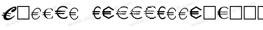 bright collections字体转换